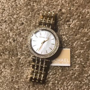 Gold Michael Kors watch NWT!!